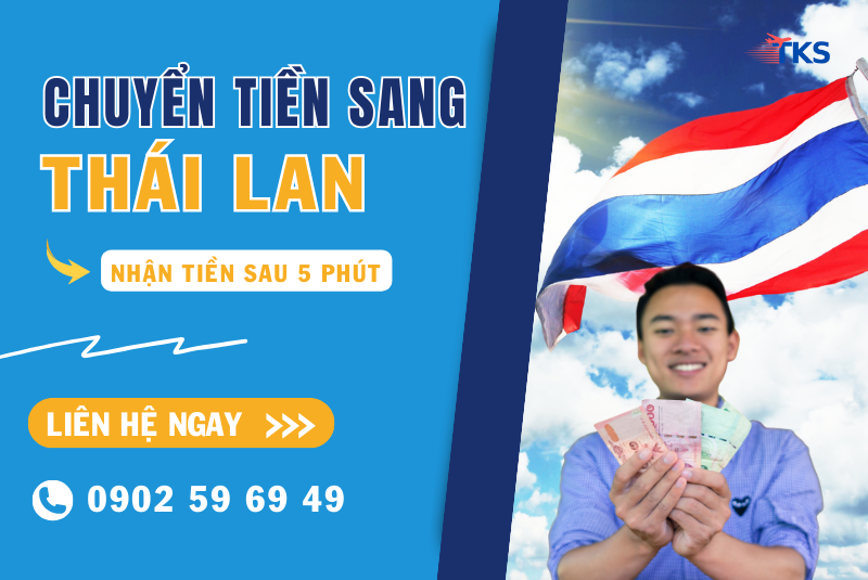 Dịch vụ chuyển tiền từ Việt Nam sang Thái Lan